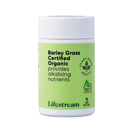 LifeStream Organic Barley Grass 120vc