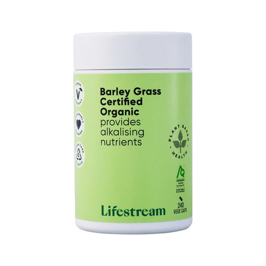 LifeStream Organic Barley Grass 240vc