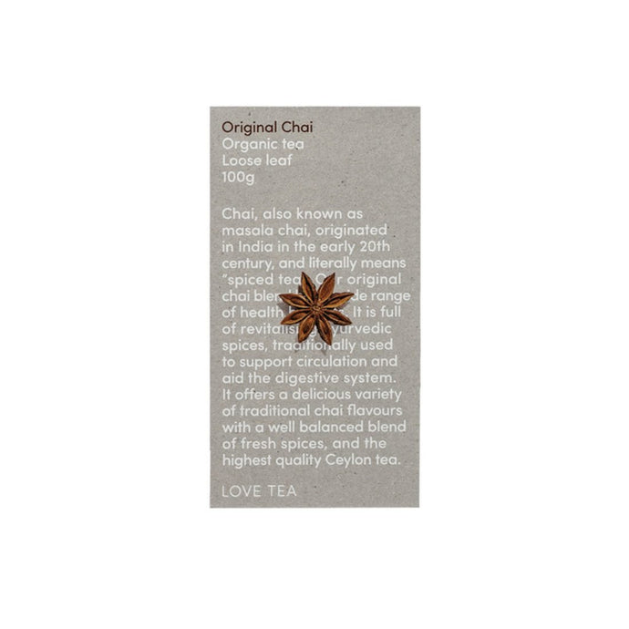 Love Tea Organic Original Chai 100g