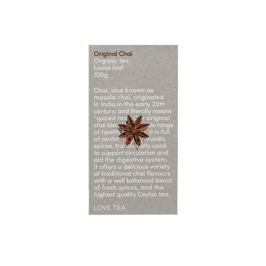 Love Tea Organic Original Chai 100g