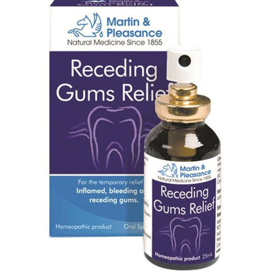 Martin & Pleasance Homoeopathic Complex Receding Gums Relief 25ml Spray