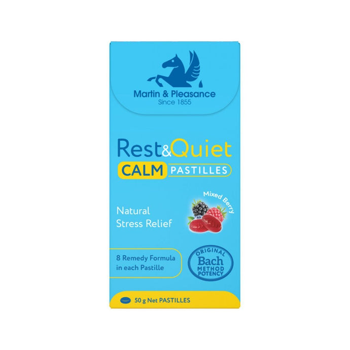 Martin & Pleasance Rest & Quiet Calm Pastilles Mixed Berry 50g