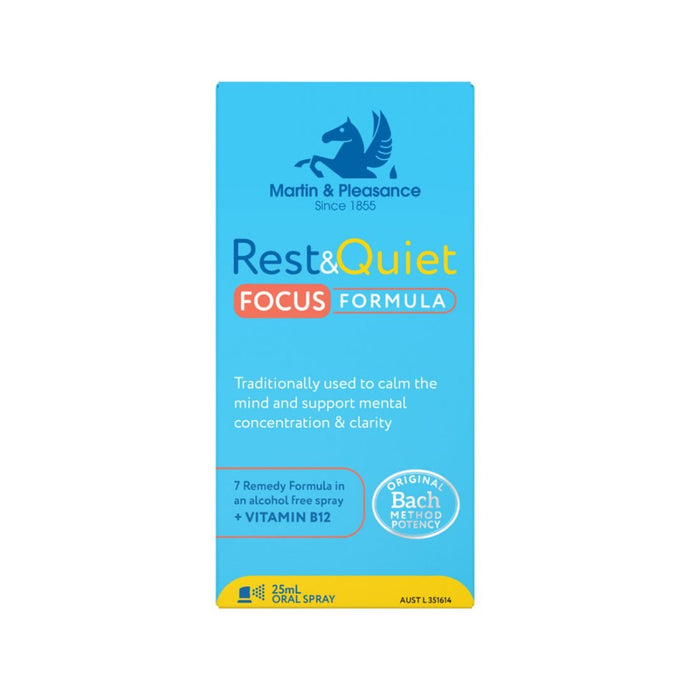 Martin & Pleasance Rest & Quiet Focus Formula Oral Spray 25ml