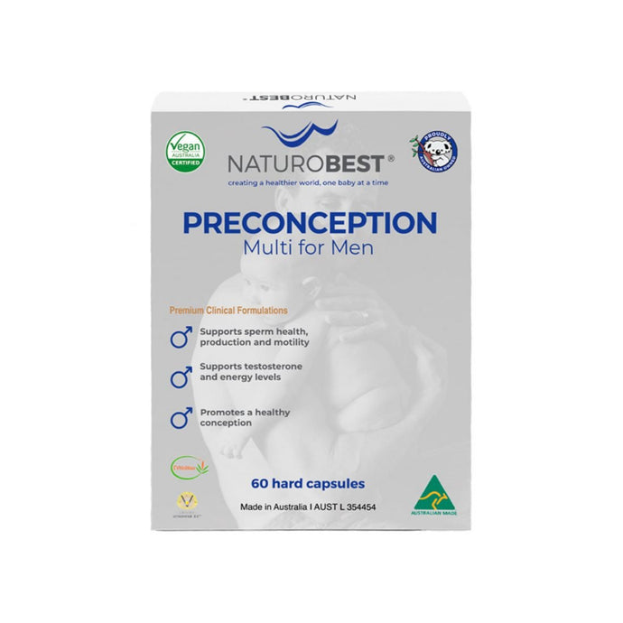 NaturoBest Preconception Multi for Men 60c