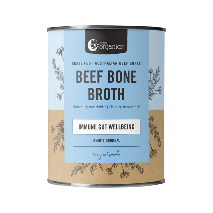 Nutra Organics Bone Broth Beef Hearty Original 125g