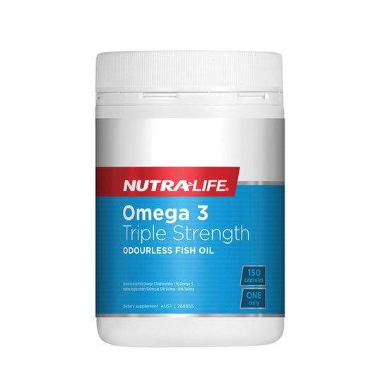 Nutralife Fish Oil Triple Strength Omega 3 150c