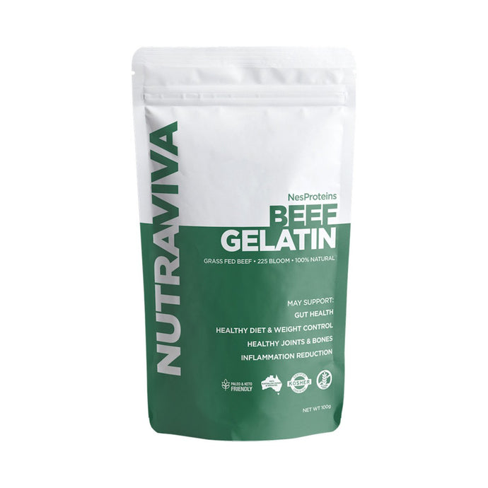 Nutraviva NesProteins Beef Gelatin (Grass Fed) 100g