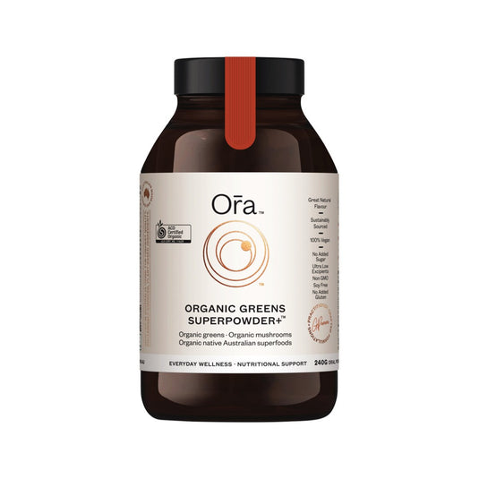 ORA Organic Greens Superpowder+ Oral Powder 240g