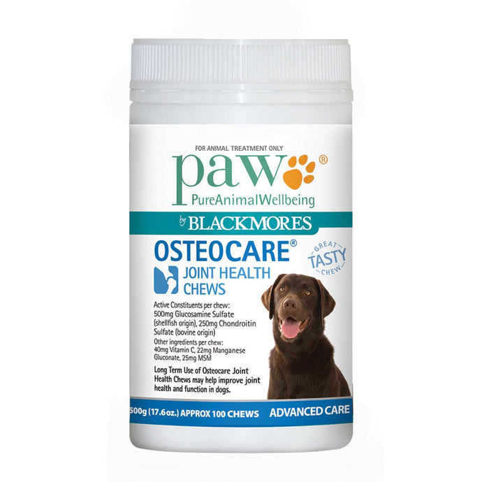 PAW OsteoCare Joint Health Chews 500g (approx. 100 chews)