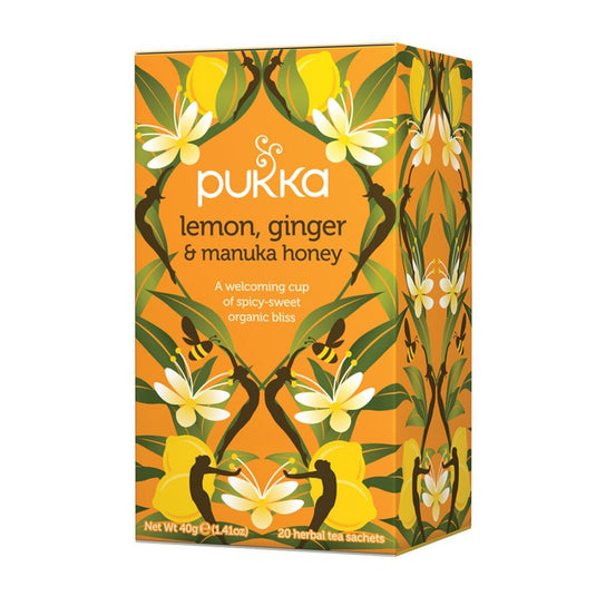 Pukka Lemon, Ginger & Manuka Honey x 20 Tea Bags