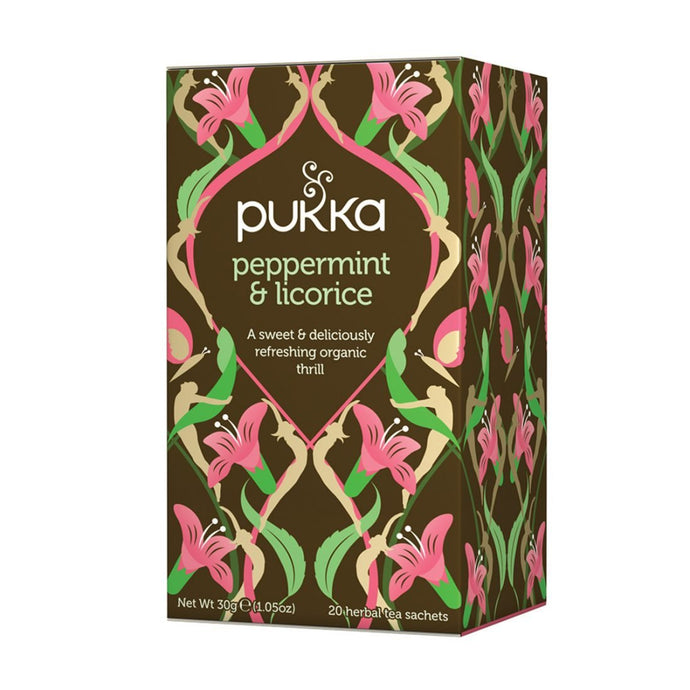 Pukka Peppermint & Licorice x 20 Tea Bags