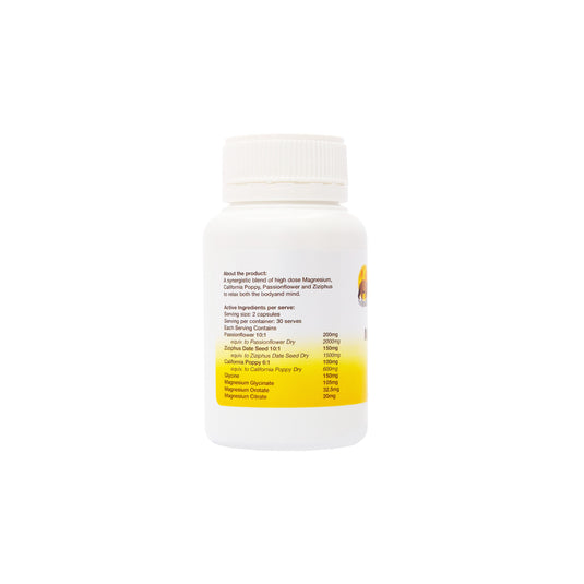 Magnesium Sleep - 60VCaps - Sunbear Health