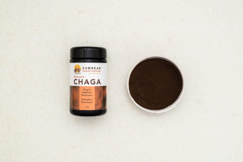 Load image into Gallery viewer, Organic Chaga Extract (11:1 Ratio) x 3
