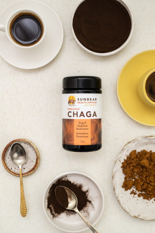 Organic Chaga Extract (11:1 Ratio)