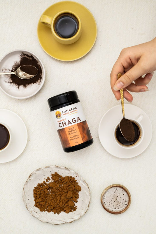 Organic Chaga Extract (11:1 Ratio)