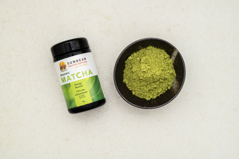 Load image into Gallery viewer, Matcha Japanese Organic Ceremonial Grade - Sunbear Health - 70g
