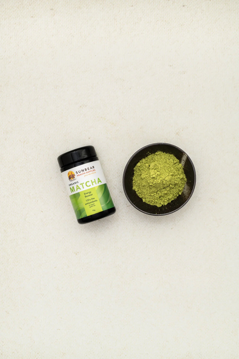 Load image into Gallery viewer, Matcha Japanese Organic Ceremonial Grade - Sunbear Health - 70g
