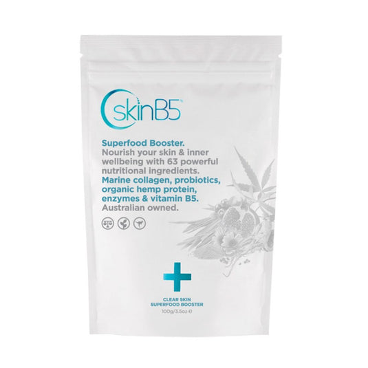 SkinB5 Clear Skin Superfood Booster 100g -Purchasable only In Australia.