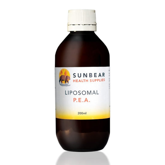 Liposomal PEA  200ml + Liposomal Curcumin 200ml-Sunbear Health