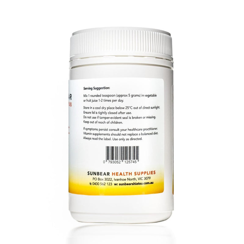 Load image into Gallery viewer, Vitamin C &amp; Lysine - 200 grams - Sunbear Health Supplies
