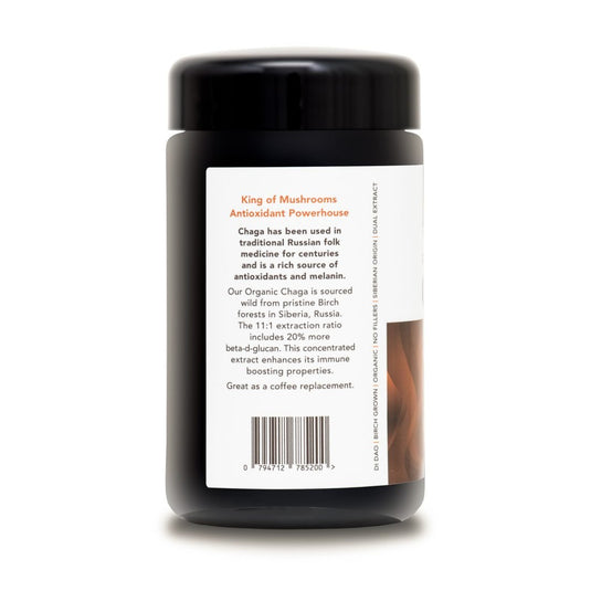 Organic Chaga Extract (11:1 Ratio) x 3