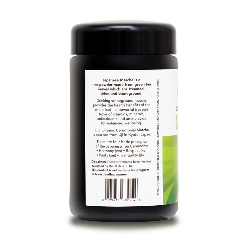 Load image into Gallery viewer, Matcha Japanese Organic Ceremonial Grade - Sunbear Health - 70g
