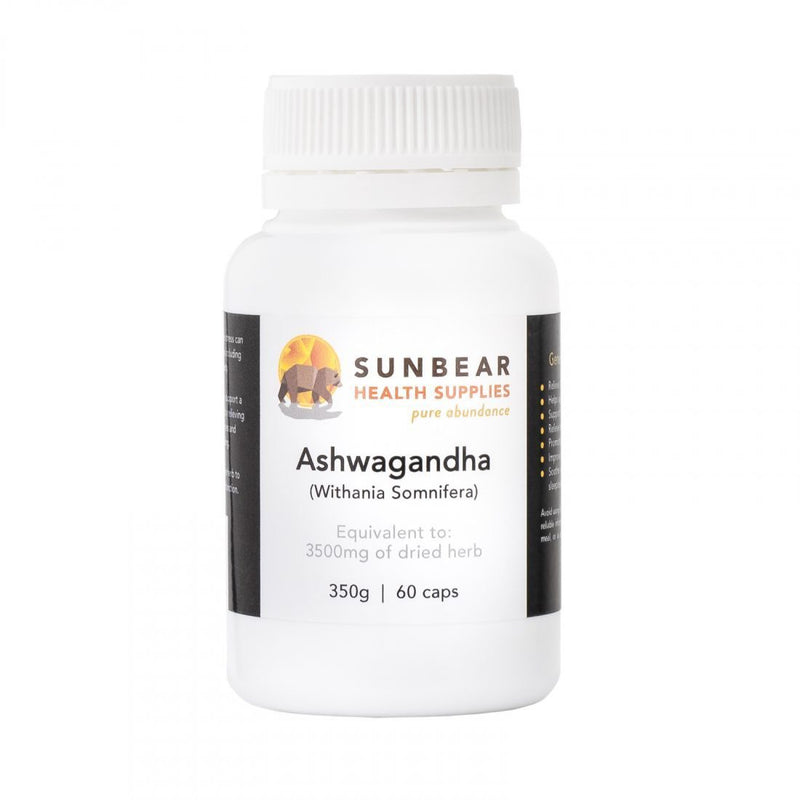 Load image into Gallery viewer, Sunbear Ashwagandha 60VCaps
