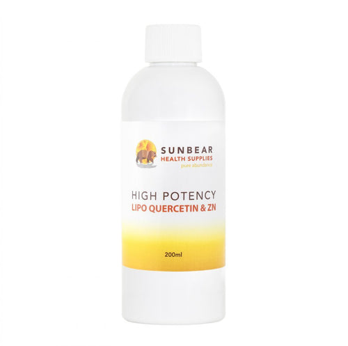 High Potency Liposomal Quercetin & Zinc - 200ml