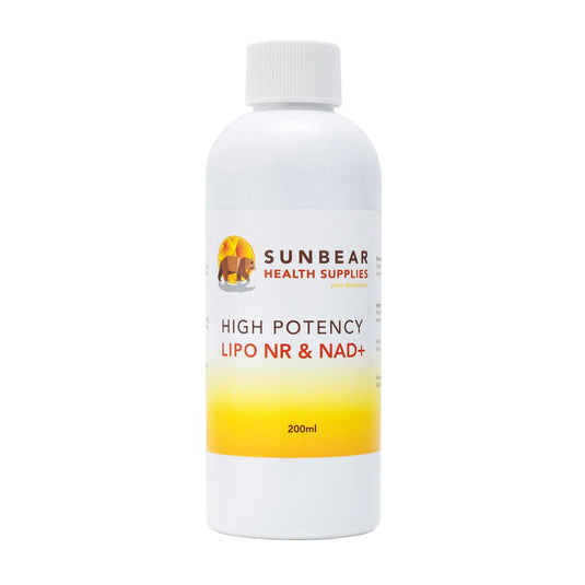 Liposomal NR & NAD+ – 200ml - Sunbear Health