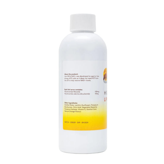 Liposomal NR & NAD+ – 200ml - Sunbear Health