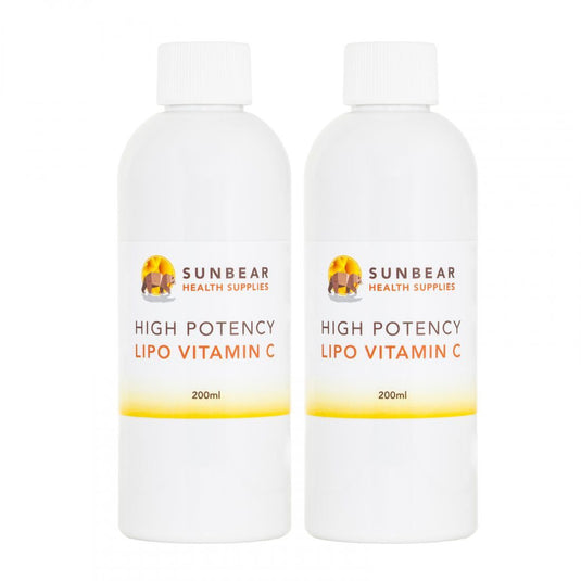 High Potency Lipo Vitamin C - Berry - 200ml x 2 bottles - Sunbear Health Supplies