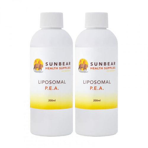 Sunbear Health Supplies - Liposomal PEA (Palmitoylethanolamide) x 2 - 200ml