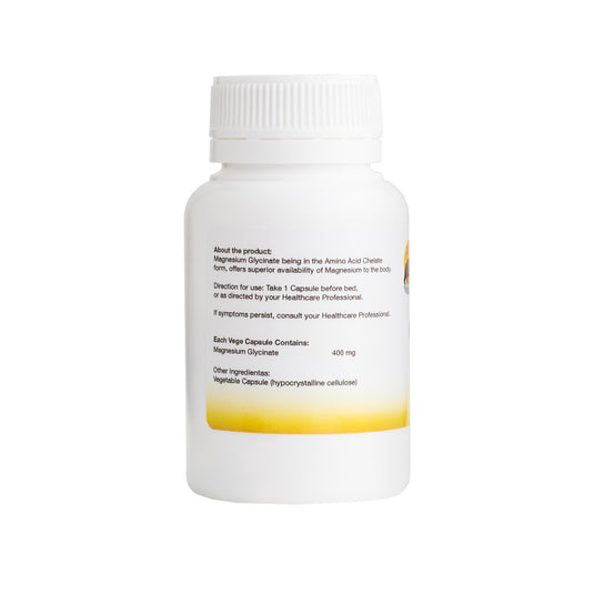 Magnesium Glycinate - 60VCaps - Sunbear Health