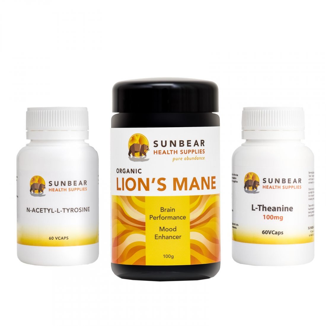 Sunbear Health Supplies - Better Brains Package