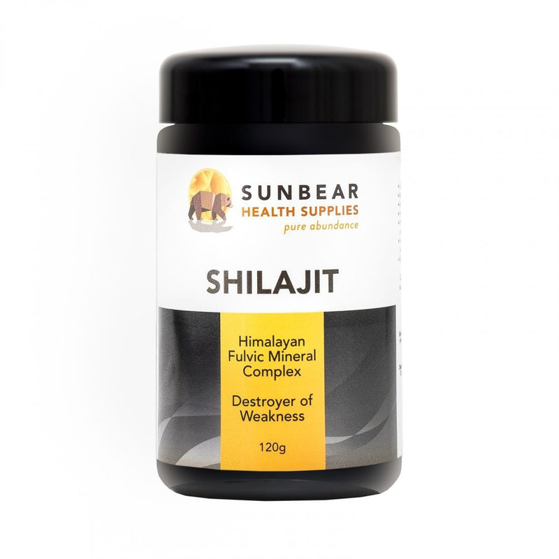 Load image into Gallery viewer, Shilajit Powder 120g and Ashwagandha 60 Caps
