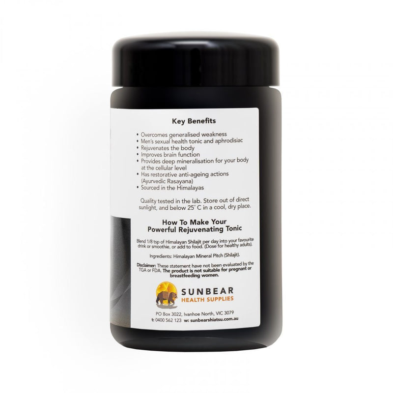 Load image into Gallery viewer, Sunbear Health Premium Shilajit - 120g
