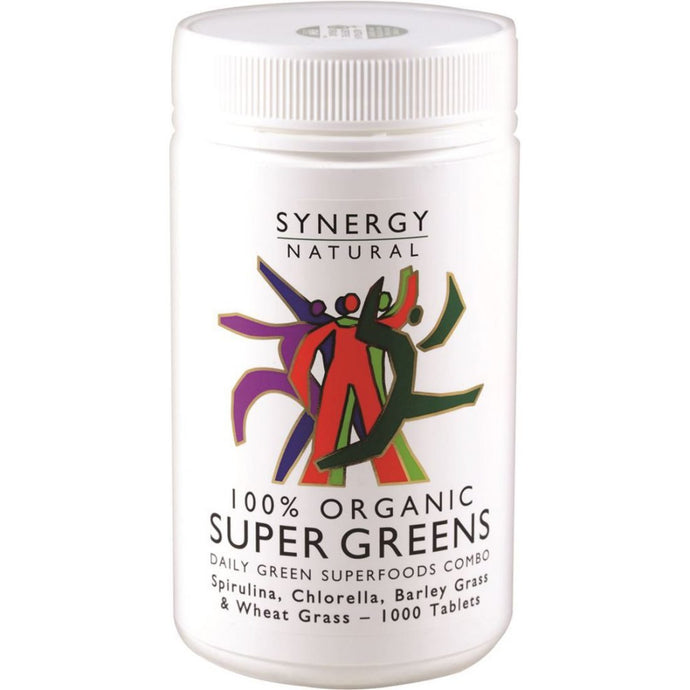 Synergy Natural Organic Super Greens 1000t