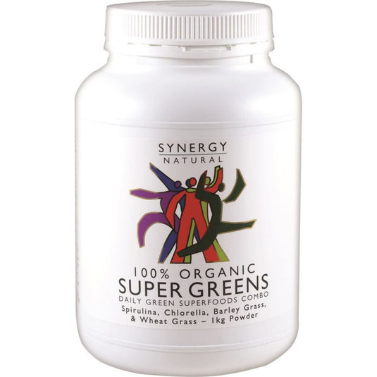 Synergy Natural Organic Super Greens Powder 1kg