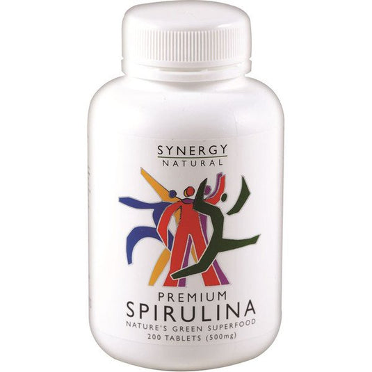 Synergy Natural Premium Spirulina 500mg 200t