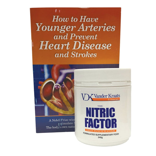 Vander Kraats Nitric Factor 240g with Book