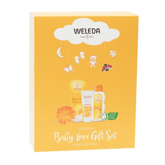 Weleda Baby Love Gift Set Calendula (3 x Full Size)