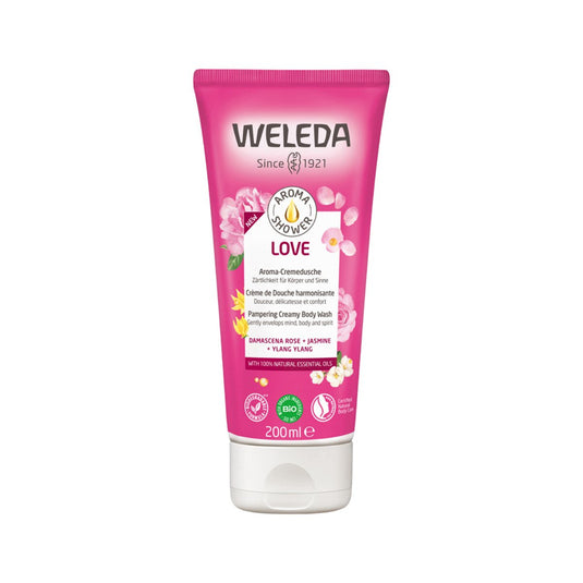 Weleda Shower Gel Aroma Love (Damascena Rose + Jamine + Ylang Ylang) 200ml