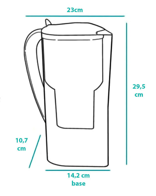 Alkanatur Alkaline Ionised Antioxidant Jug