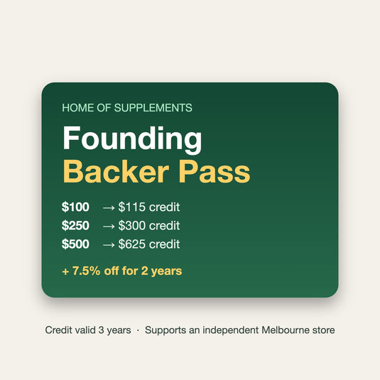 Founding Backer Pass: $100 for $115 credit, $250 for $300, $500 for $625, plus 7.5% off for 2 years