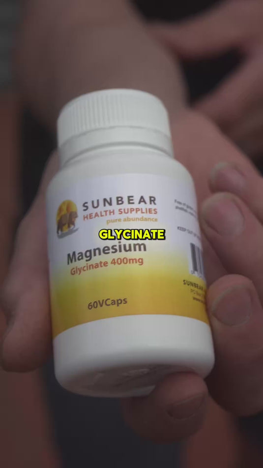 Sunbear Health Supplies - Magnesium Glycinate - 60VCaps
