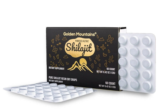 Shilajit 60 Dry Drops Altai 