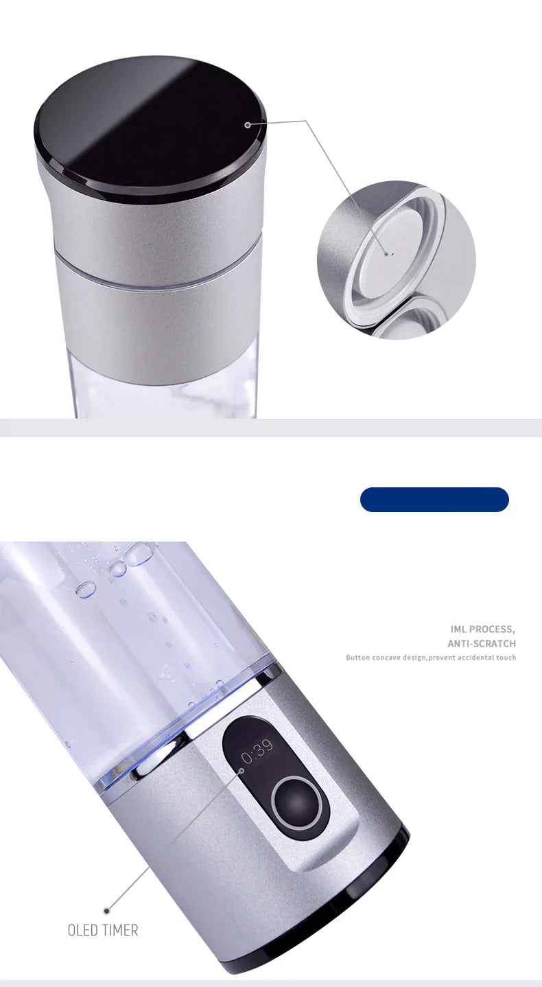 Load image into Gallery viewer, Aquarius Water Hydrogen Bottle 5000 ppb
